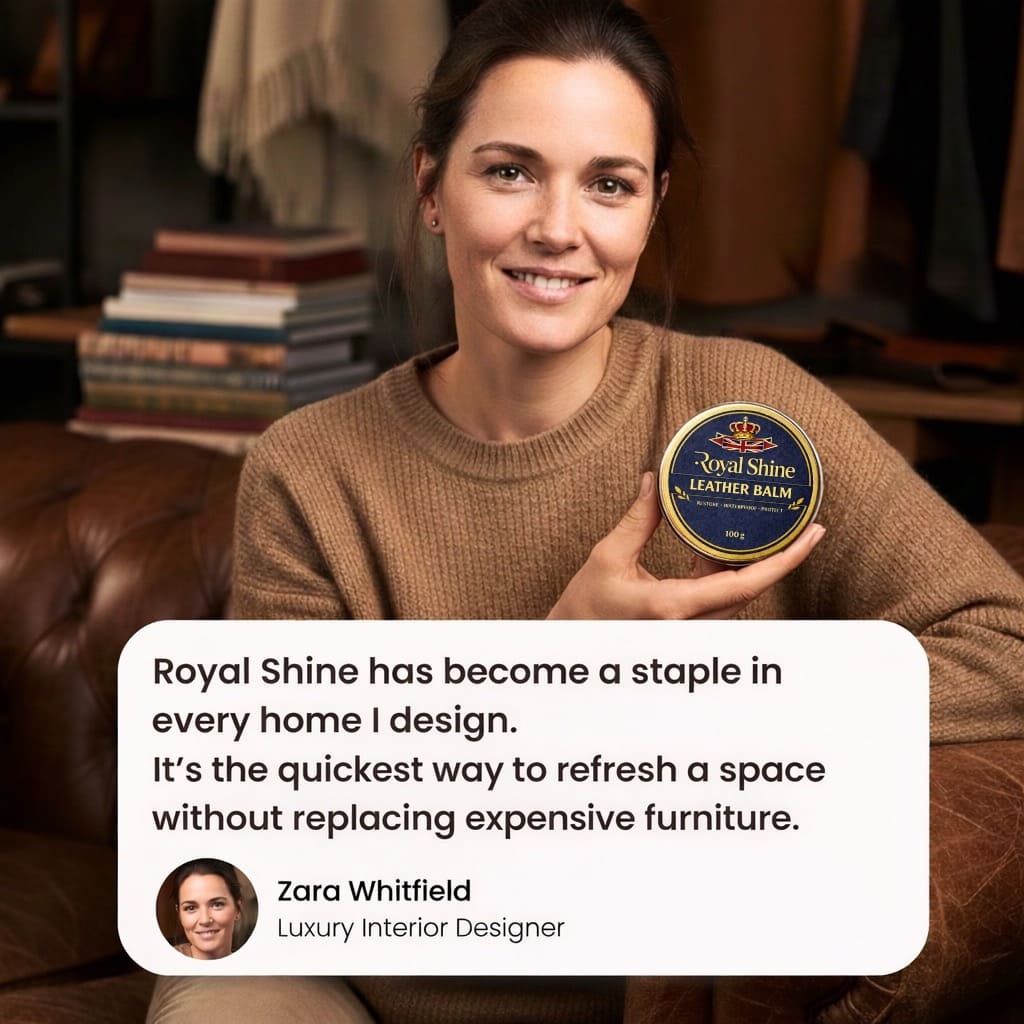 Royal Shine™ – Bring Leather Back to Life in Minutes