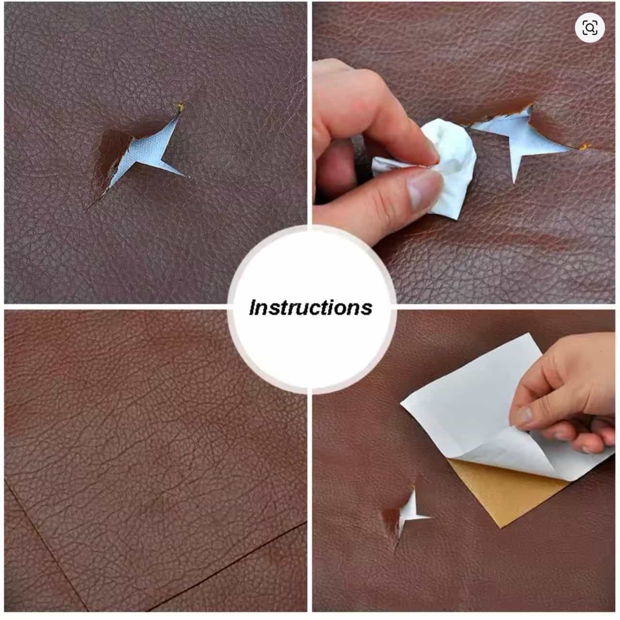 Royal Repair™ - Self-Adhesive Leather Patch (138cm x 35cm)