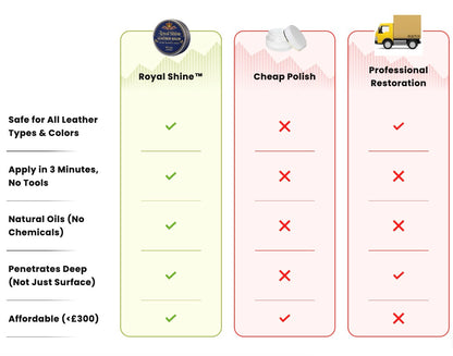 Royal Shine™ – Bring Leather Back to Life in Minutes